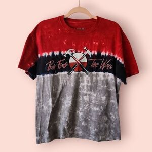 Pink Floyd The Wall Tie Dye Graphic Tee Shirt Size‎ M